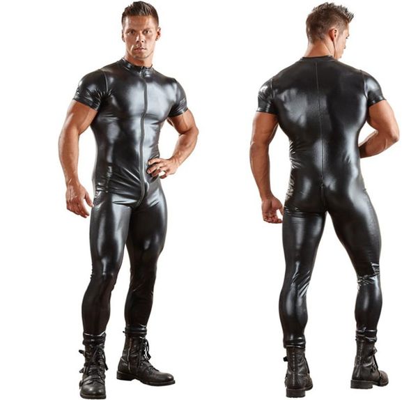 catsuit costumes males pu leather catsuit for men tight skin full bodysuit jumpsuit front zipper open crotch latex zentai sui4985202, Black
catsuit costumes males pu leather catsuit for men tight skin full bodysuit jumpsuit front zipper open crotch latex zentai sui4985202, Black