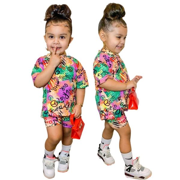 clothing sets fashion girls summer clothes two piece outfits short sleeve rainbow tshirt matching elastic waist shorts kids tracksuit 28y 23, White
clothing sets fashion girls summer clothes two piece outfits short sleeve rainbow tshirt matching elastic waist shorts kids tracksuit 28y 23, White