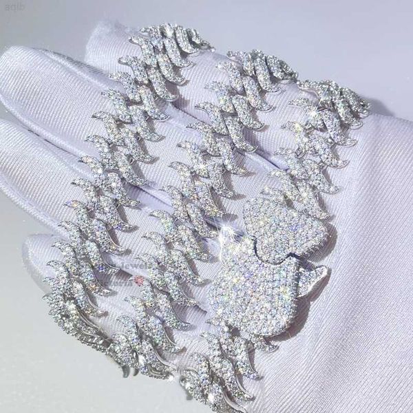 stylish new design 16mm sterling silver 925 hip hop iced out vvs diamond moissanite spike cuban chain
stylish new design 16mm sterling silver 925 hip hop iced out vvs diamond moissanite spike cuban chain