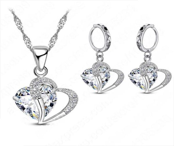luxury women 925 sterling silver cubic zircon necklace pendant earrings sets cartilage piercing jewelry wedding heart design2350043975233
luxury women 925 sterling silver cubic zircon necklace pendant earrings sets cartilage piercing jewelry wedding heart design2350043975233