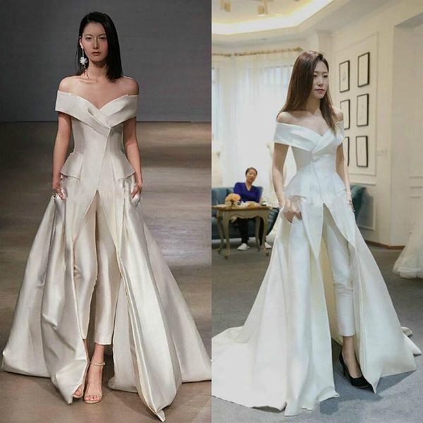 jumpsuit white evening dresses satin off shoulder satin saudi arabia vestidos de festa party dress prom formal pageant celebr280q, Black;red
jumpsuit white evening dresses satin off shoulder satin saudi arabia vestidos de festa party dress prom formal pageant celebr280q, Black;red