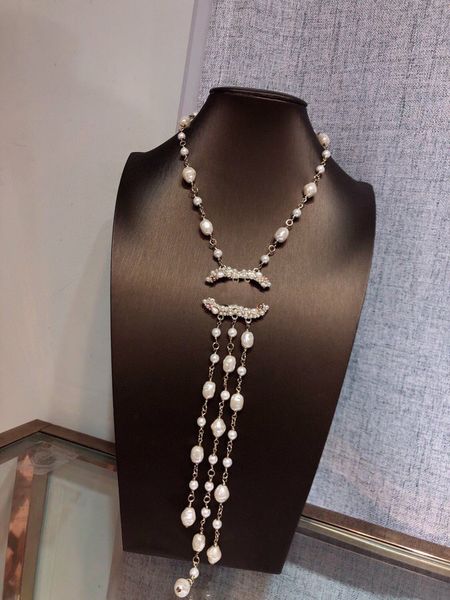 women's sweater chain pendant necklaces ccity brand jewelry designer luxury c logo autumn and winter choker pearl long-chain 436634, Silver
women's sweater chain pendant necklaces ccity brand jewelry designer luxury c logo autumn and winter choker pearl long-chain 436634, Silver