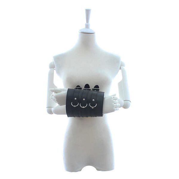 hand and foot handcuffs black three row lock buckles back hand restraint binding toys adults
hand and foot handcuffs black three row lock buckles back hand restraint binding toys adults