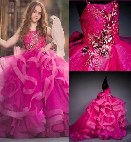 2021 fuchsia flower girls039 dresses spaghetti straps tiered ruffles embroidery handmade flowers beaded crystals sequins pagean4562606, White;blue
2021 fuchsia flower girls039 dresses spaghetti straps tiered ruffles embroidery handmade flowers beaded crystals sequins pagean4562606, White;blue