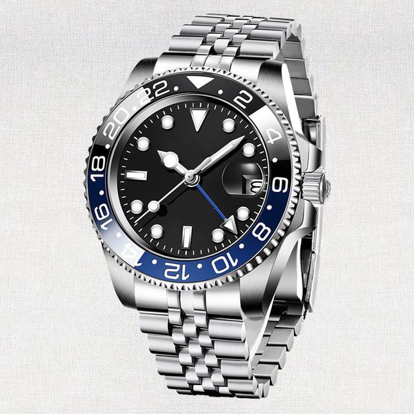 watchsc u1-40mm automatic watch mechanical fashion luminous sapphire watch montres watch master ceramic ring stainless steel waterproof watc, Slivery;brown
watchsc u1-40mm automatic watch mechanical fashion luminous sapphire watch montres watch master ceramic ring stainless steel waterproof watc, Slivery;brown