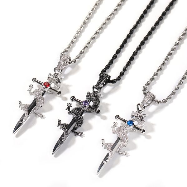 mens hip hop corss necklace jewelry retro chinese dragon knight's sword cross pendant necklace, Silver
mens hip hop corss necklace jewelry retro chinese dragon knight's sword cross pendant necklace, Silver