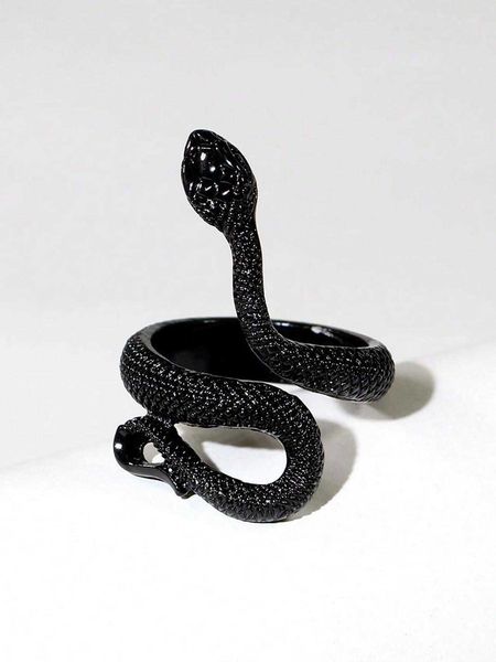 women's fashion accessories 1pc fashionable stainless steel snake design wrap ring for men for daily decoration, Silver
women's fashion accessories 1pc fashionable stainless steel snake design wrap ring for men for daily decoration, Silver