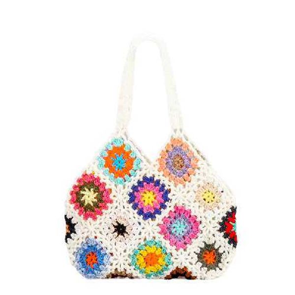 floral knitted crochet handbag slouchy style pure hand-woven shoulder bag shoulder bag beach bag crossbody bag straw bag handbags knitting b
floral knitted crochet handbag slouchy style pure hand-woven shoulder bag shoulder bag beach bag crossbody bag straw bag handbags knitting b