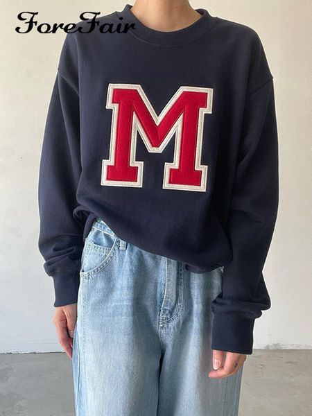 women's t-shirt forefair y2k autumn casual o-neck letter print patchwork women long sleeve basic loose dark blue streetwear t-shirt out, White
women's t-shirt forefair y2k autumn casual o-neck letter print patchwork women long sleeve basic loose dark blue streetwear t-shirt out, White