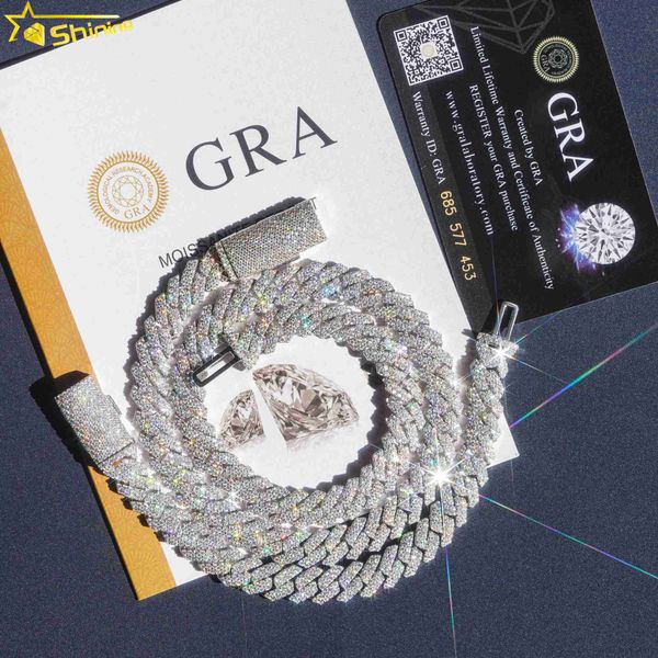selling drop shipping 10mm 925 sterling silver hip hop necklace iced out diamond moissanite cuban link chain
selling drop shipping 10mm 925 sterling silver hip hop necklace iced out diamond moissanite cuban link chain