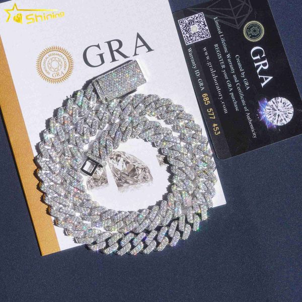 selling 925 sterling silver hip hop necklace 13mm iced out moissanite diamond cuban link chain
selling 925 sterling silver hip hop necklace 13mm iced out moissanite diamond cuban link chain