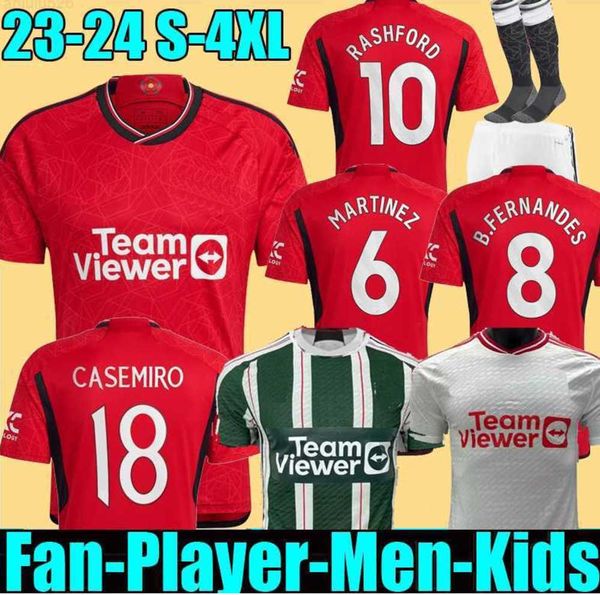 23 24 sancho soccer jerseys bruno fernandes rashford football shirt 2023 2024 men kids mans utds martinez casemiro antony manchesters design, White;black
23 24 sancho soccer jerseys bruno fernandes rashford football shirt 2023 2024 men kids mans utds martinez casemiro antony manchesters design, White;black