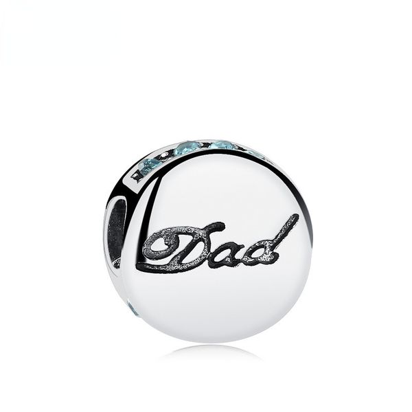 fits pandora bracelets 30pcs round lake blue crystal dad charms beads silver charms bead for women diy european necklace jewelry, Black
fits pandora bracelets 30pcs round lake blue crystal dad charms beads silver charms bead for women diy european necklace jewelry, Black