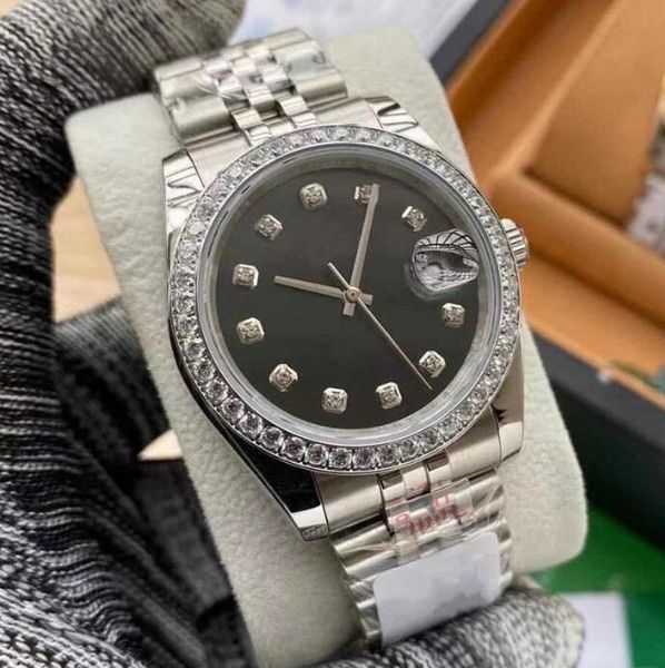 36mm women's automatic mechanical watch ladies diamond watches women stainless steel folding buckle sport waterproof fashion wristwatch, Slivery;brown
36mm women's automatic mechanical watch ladies diamond watches women stainless steel folding buckle sport waterproof fashion wristwatch, Slivery;brown