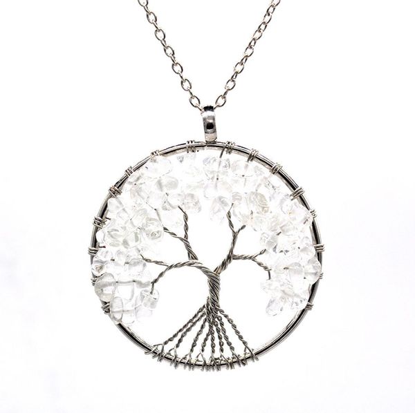 12pcsset tree of life necklace natural healing tree of life pendant amethyst rose crystal necklace gemstone chakra jewelry for wo6123510, Silver
12pcsset tree of life necklace natural healing tree of life pendant amethyst rose crystal necklace gemstone chakra jewelry for wo6123510, Silver