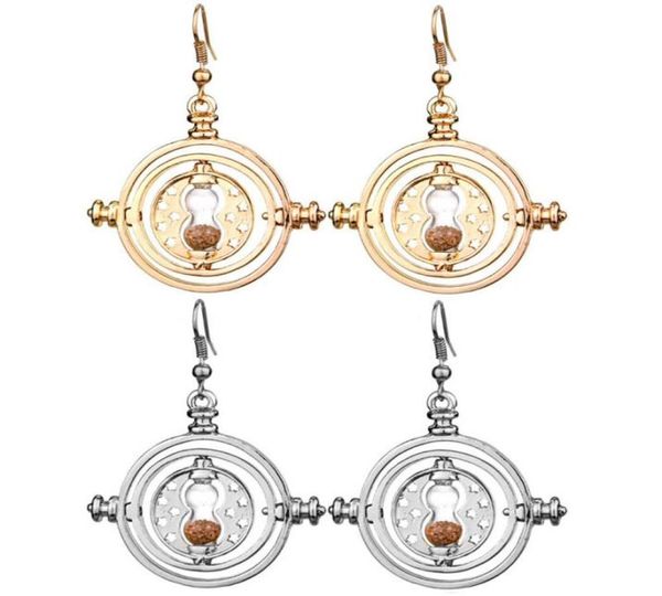 earring hourglass time converter earring time-turner earrings1739387, Silver 
earring hourglass time converter earring time-turner earrings1739387, Silver