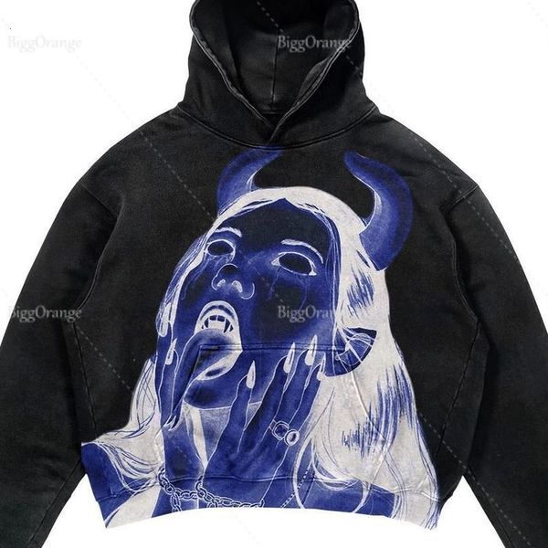 men's hoodies sweatshirts retro street fashion hip -hop printing sweater with men and women autumn couple jackets hoodies women 230721, Black
men's hoodies sweatshirts retro street fashion hip -hop printing sweater with men and women autumn couple jackets hoodies women 230721, Black