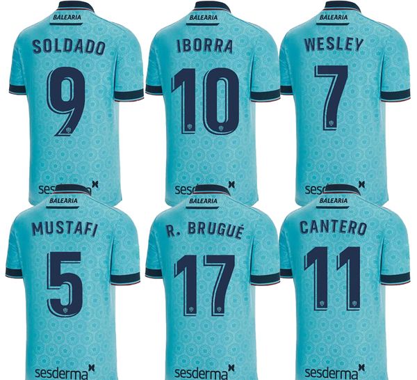 23-24 levante soccer jerseys customized thai quality dhgate football wear 10 iborra 9 soldado 8 pepelu 7 wesley 6 p. martinez 11 cantero wea, Black;yellow
23-24 levante soccer jerseys customized thai quality dhgate football wear 10 iborra 9 soldado 8 pepelu 7 wesley 6 p. martinez 11 cantero wea, Black;yellow
