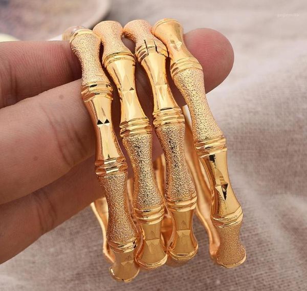 18k ethiopian gold color bangle for women dubai frosted luck bamboo wedding bracelet african arab jewelry middle east6693040, Black
18k ethiopian gold color bangle for women dubai frosted luck bamboo wedding bracelet african arab jewelry middle east6693040, Black