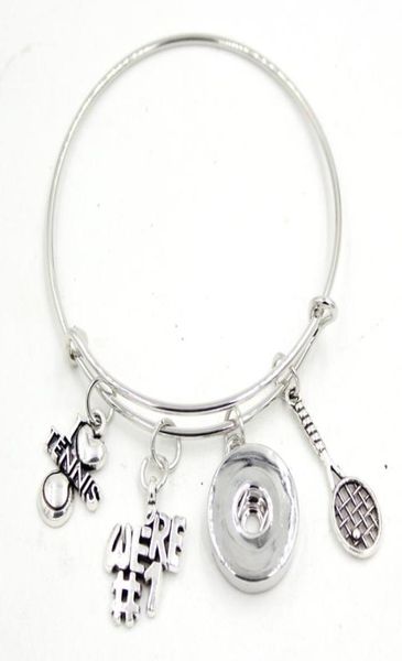 new arrival diy interchangeable 18mm snap jewelry sport style i love tennis adjustable expandable snap banglesbracelet jewelry7236014, Golden;silver
new arrival diy interchangeable 18mm snap jewelry sport style i love tennis adjustable expandable snap banglesbracelet jewelry7236014, Golden;silver