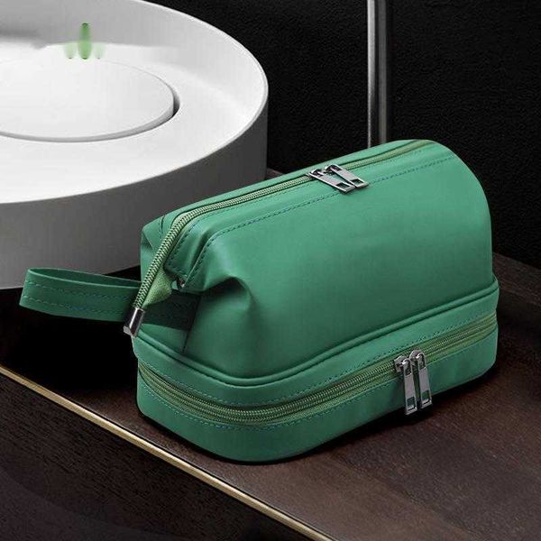 travel pu wash bag dry wet separation travel simple storage bag wash set makeup bag 230715
travel pu wash bag dry wet separation travel simple storage bag wash set makeup bag 230715
