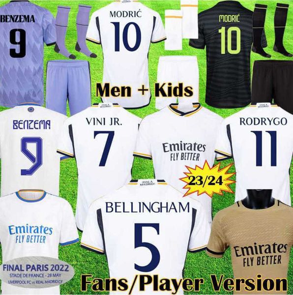 player version soccer jerseys vini jr benzema finals champions kits rodrygo camiseta real madrids bellingham 2023 2024 kids football shirt t, White;black
player version soccer jerseys vini jr benzema finals champions kits rodrygo camiseta real madrids bellingham 2023 2024 kids football shirt t, White;black