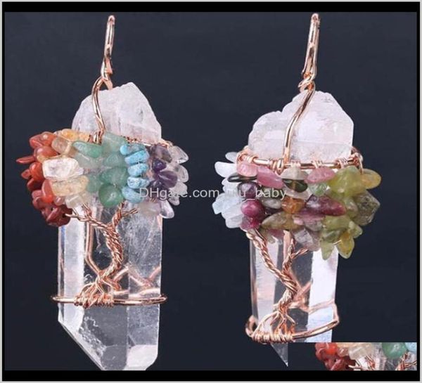 big gemstone women natural white crystal quartz 7 chakra tree of life rose gold handmade wrapped necklace charms t3knl necklaces lpttb199438, Silver
big gemstone women natural white crystal quartz 7 chakra tree of life rose gold handmade wrapped necklace charms t3knl necklaces lpttb199438, Silver