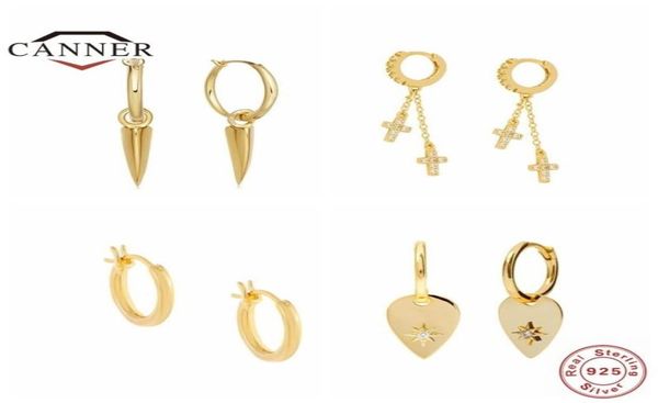 canner real 925 sterling silver 18k gold plated cz zircon hoop earrings for women piercing earring ear buckle jewelry pendientes622580447, Golden
canner real 925 sterling silver 18k gold plated cz zircon hoop earrings for women piercing earring ear buckle jewelry pendientes622580447, Golden