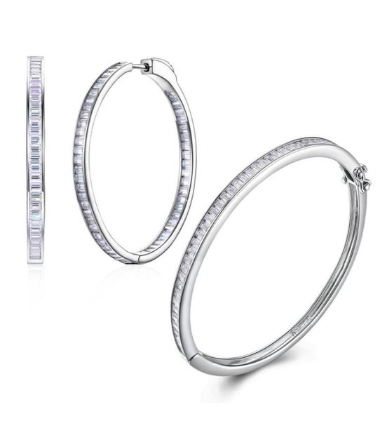 solid 925 sterling silver bangle hoop earrings set rec cubiz zirconia engagement wedding bridal anniversary jewelry sets65290583985885
solid 925 sterling silver bangle hoop earrings set rec cubiz zirconia engagement wedding bridal anniversary jewelry sets65290583985885