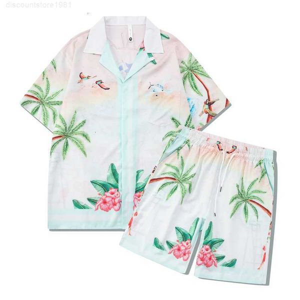 men's tracksuits 2023 casablanca beach coconut tree gradient men women short set t shrt hawaii style suit hip hop shirt shorts couple 2, White;black
men's tracksuits 2023 casablanca beach coconut tree gradient men women short set t shrt hawaii style suit hip hop shirt shorts couple 2, White;black