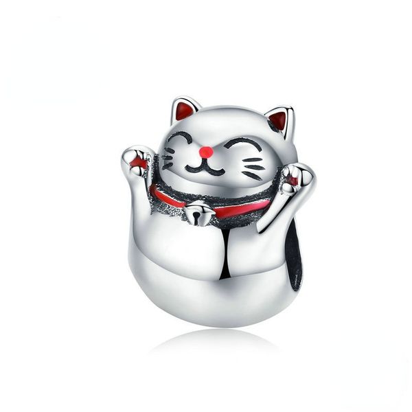fits pandora bracelets 20pcs cartoon maneki-neko lucky cat dangle silver charms fit pandora bracelet beads for jewelry making 925 sterling s, Black
fits pandora bracelets 20pcs cartoon maneki-neko lucky cat dangle silver charms fit pandora bracelet beads for jewelry making 925 sterling s, Black