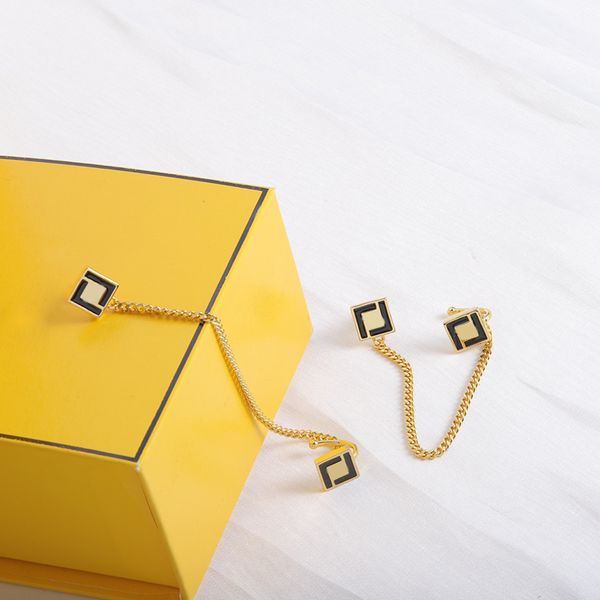 classic chain earrings women charm studs personality letters design girls earring gift for girls brand earring dangles jewelry, Golden
classic chain earrings women charm studs personality letters design girls earring gift for girls brand earring dangles jewelry, Golden