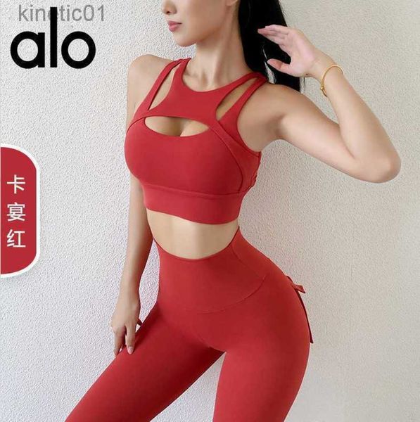2023 desginer alo yoga bra fitness tank 3d brushed hollow back sports bra women's shockproof gathering suit, White
2023 desginer alo yoga bra fitness tank 3d brushed hollow back sports bra women's shockproof gathering suit, White