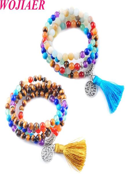 wojiaer 108 meditation multilayer long strands bracelets 7 chakra yoga natural round mala beads life tree tassel jewelry dbk3235843353, Black
wojiaer 108 meditation multilayer long strands bracelets 7 chakra yoga natural round mala beads life tree tassel jewelry dbk3235843353, Black