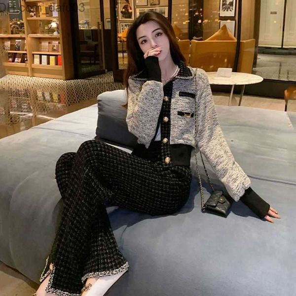 women's two piece pants fashion and fashion wool set women's two piece spring/summer women's heat resistant short coat hounds, White
women's two piece pants fashion and fashion wool set women's two piece spring/summer women's heat resistant short coat hounds, White