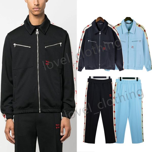 mens women jackets pants designer palms tracksuit spring autumn fashion angle leisure lapel neck star embroidery print luxurys clothing siz, Black;brown
mens women jackets pants designer palms tracksuit spring autumn fashion angle leisure lapel neck star embroidery print luxurys clothing siz, Black;brown