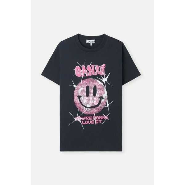 23ss ganni womens t shirt summer new product ocean series example youth leisure shell print straight round neck short sleeve women cotton fa, White
23ss ganni womens t shirt summer new product ocean series example youth leisure shell print straight round neck short sleeve women cotton fa, White