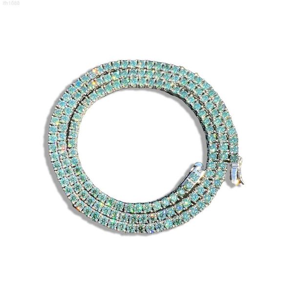 sgarit jewelry custom gra moissanite vvs d color blue moissanite tennis chain necklace 3mm, Silver
sgarit jewelry custom gra moissanite vvs d color blue moissanite tennis chain necklace 3mm, Silver