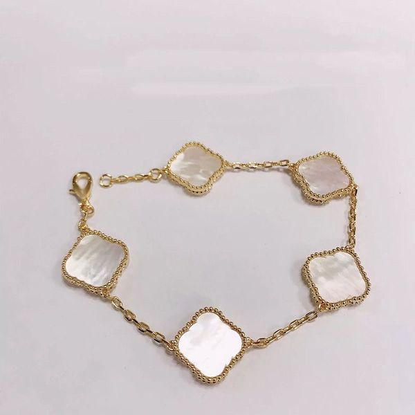 gold bracelet silver bracelet bracelet designer luxury bracelets classic clover charm bracelets chain 18k gold shell mother-of-pearl for wom, Golden;silver
gold bracelet silver bracelet bracelet designer luxury bracelets classic clover charm bracelets chain 18k gold shell mother-of-pearl for wom, Golden;silver