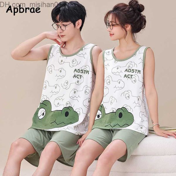 men's sleepwear summer knitted cotton cartoon panda print pajama set suitable for couples sleeveless pajamas young lovers' pajamas, Black;brown
men's sleepwear summer knitted cotton cartoon panda print pajama set suitable for couples sleeveless pajamas young lovers' pajamas, Black;brown