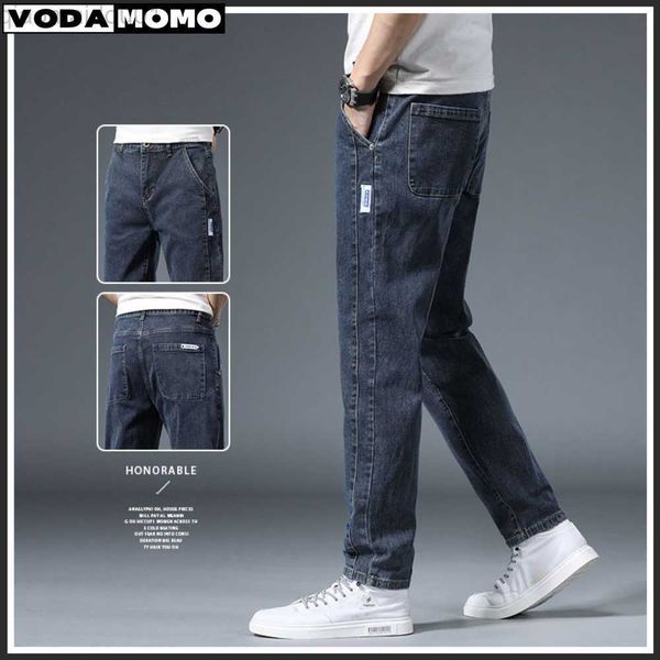 men's jeans spring summer jeans men streetwear denim jogger pants men baggy harem jeans men pants trousers l230724, Blue
men's jeans spring summer jeans men streetwear denim jogger pants men baggy harem jeans men pants trousers l230724, Blue