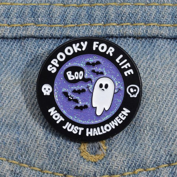boo ghost enamel pins custom spooky for life not just halloween brooches lapel badges punk gothic jewelry gift for friends, Blue
boo ghost enamel pins custom spooky for life not just halloween brooches lapel badges punk gothic jewelry gift for friends, Blue