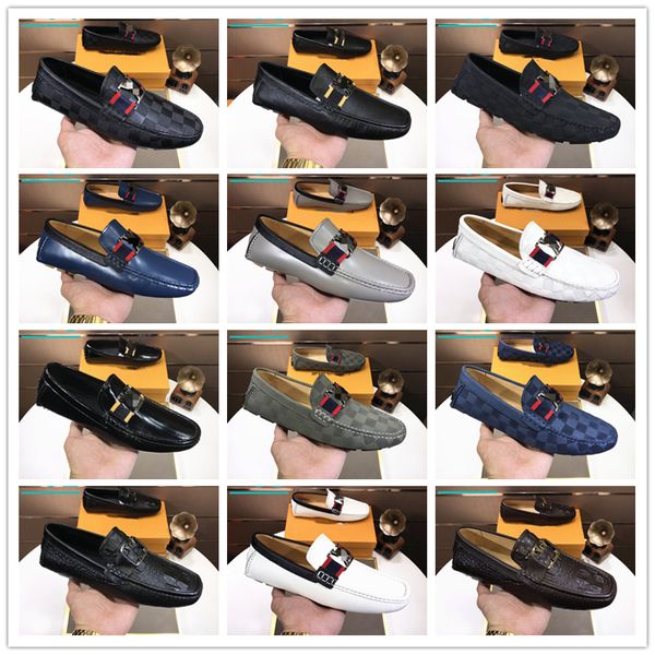 luxury leather loafers man casual shoes original moccasins slip on men's flats fashion designer men shoes male driving shoe size 38-46, Black
luxury leather loafers man casual shoes original moccasins slip on men's flats fashion designer men shoes male driving shoe size 38-46, Black