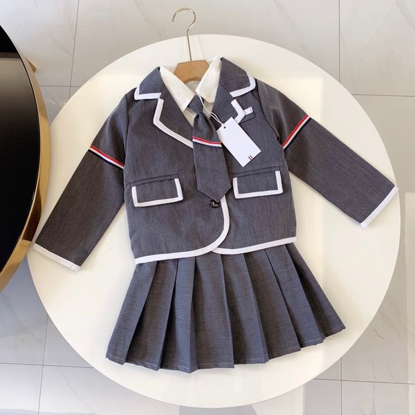 girls dress girl skirt baby clothes long sleeved 4 pieces sets kid designer formal dresses fasion buttons brand spring autumn winter, Red;yellow
girls dress girl skirt baby clothes long sleeved 4 pieces sets kid designer formal dresses fasion buttons brand spring autumn winter, Red;yellow