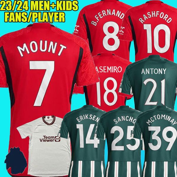 23 24 sancho mount soccer jerseys b. fernandes rashford football shirt 2023 men kids kit eriksen antony casemiro lancashire rose onana playe, Black;yellow
23 24 sancho mount soccer jerseys b. fernandes rashford football shirt 2023 men kids kit eriksen antony casemiro lancashire rose onana playe, Black;yellow