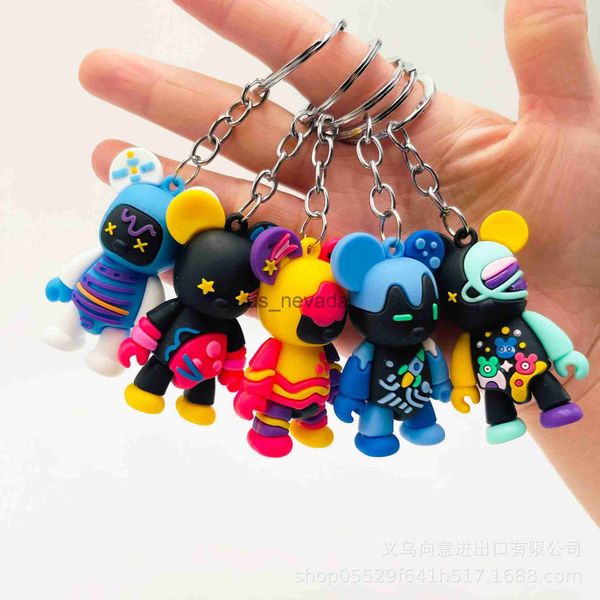 keychains lanyards creative cartoon space violent bear doll keychain bag pendant student gift ornaments clothing accessories j230724, Silver
keychains lanyards creative cartoon space violent bear doll keychain bag pendant student gift ornaments clothing accessories j230724, Silver