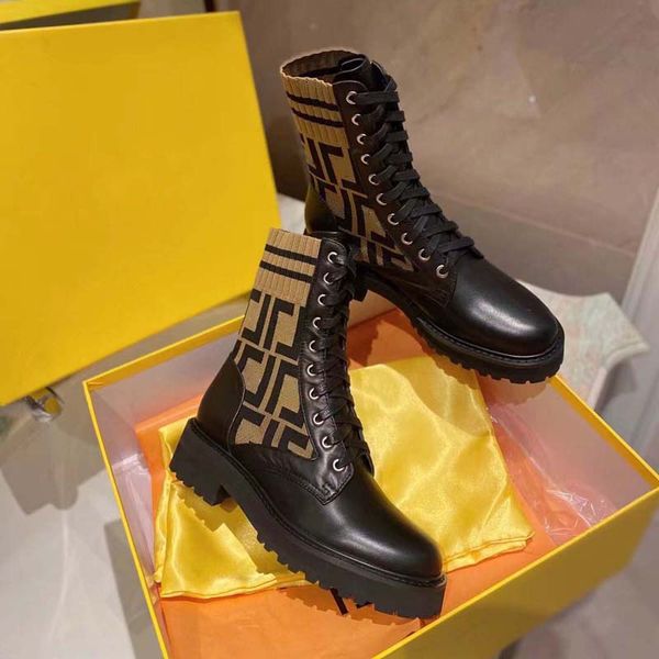 designer boots letter knitted mid sleeve short boots spring and autumn fine heel high heel cowhide boots pointed head slim leg elastic boots, Black
designer boots letter knitted mid sleeve short boots spring and autumn fine heel high heel cowhide boots pointed head slim leg elastic boots, Black
