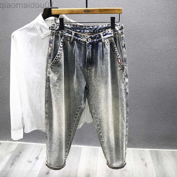 men's jeans vintage distressed jeans men's 2023 spring autumn new slim fashion casual american streetwear yellow mud youth denim t, Blue
men's jeans vintage distressed jeans men's 2023 spring autumn new slim fashion casual american streetwear yellow mud youth denim t, Blue