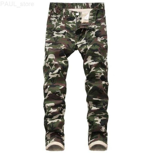 men's jeans ropa hombre 2021 mens camouflage fashion slim fit male denim trousers hip hop plus size skinny mannen man pants l230724, Blue
men's jeans ropa hombre 2021 mens camouflage fashion slim fit male denim trousers hip hop plus size skinny mannen man pants l230724, Blue