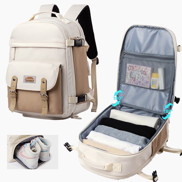 school bags 2023 travel backpack for women carry on lapflight approved college nurse bag casual daypack weekend 230724
school bags 2023 travel backpack for women carry on lapflight approved college nurse bag casual daypack weekend 230724